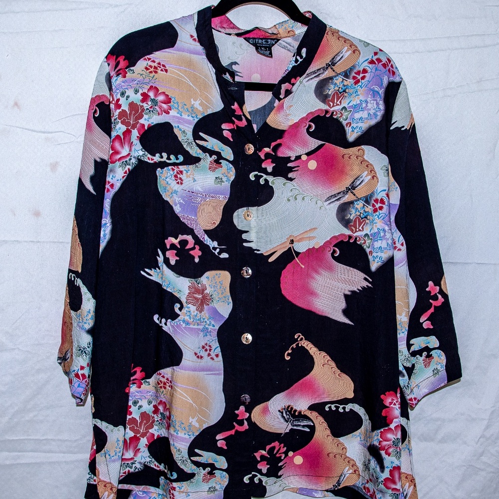 BEAUTIFUL - LADY'S CITRON BLOUSE - SIZE XL